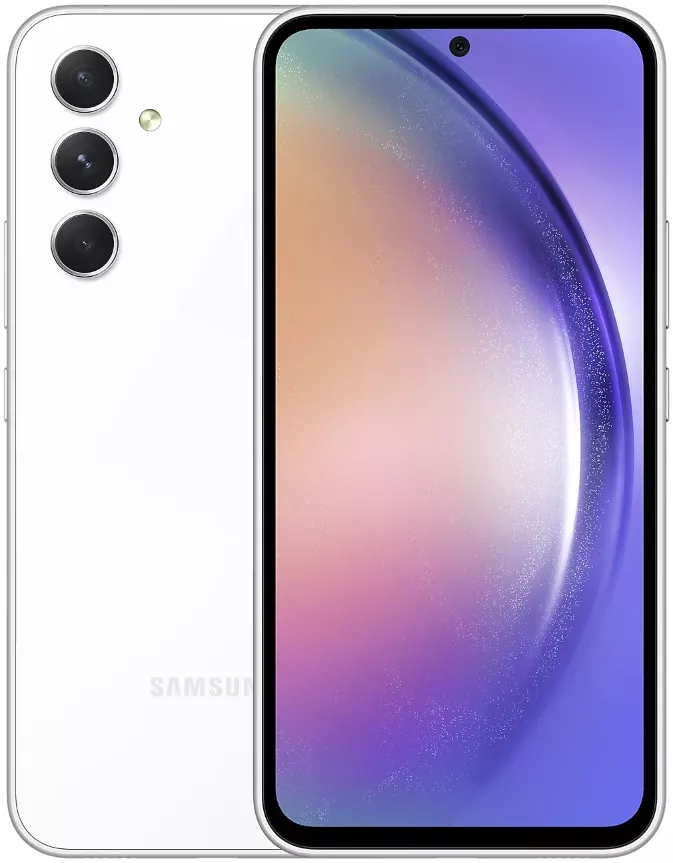 Смартфон Samsung Galaxy A54 5G, 6/128 ГБ, 2 nano SIM, белый